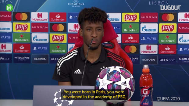 Mixed emotions for Champions League winner Kingsley Coman